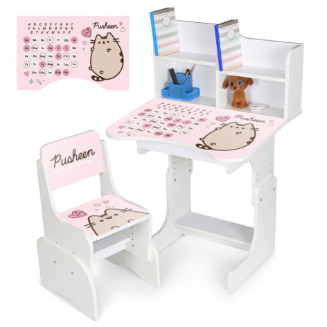 Дитяча Парта N 2071-17-1A, дерево, зі стільчиком