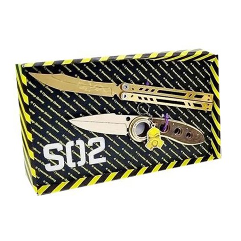 Набор ножей сувенирных деревянных SO-2 