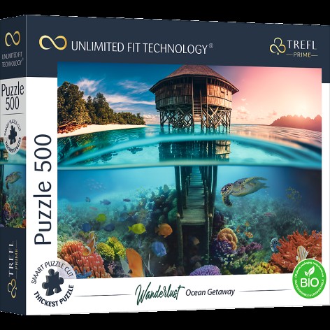 *Пазли - (500 елм.) - Безмежна колекція / Океан / Trefl