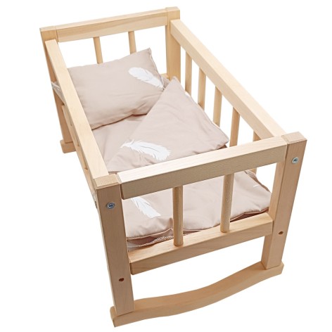 Детская игровая кровать для куклы 