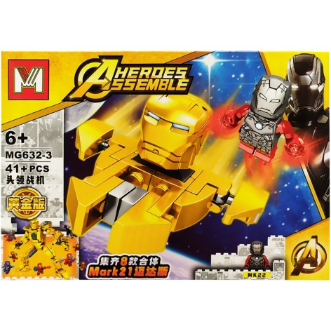 Конструктор Avengers Залізна людина MG632 Залізна людина 3