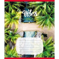 Зошит учнівський "Вайб" 024-550429K-1 в клітинку, 24 аркуші