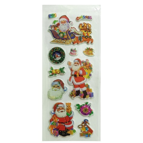 Наклейки новорічні 