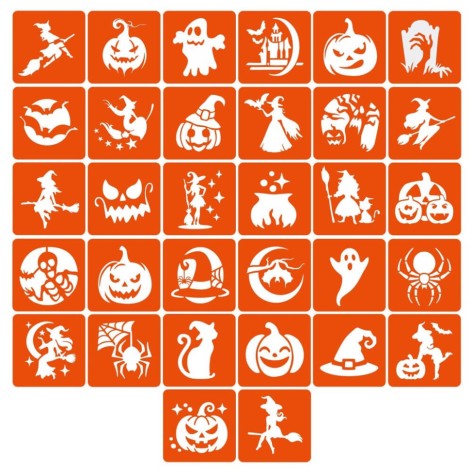 Набір трафаретів для біо-тату 