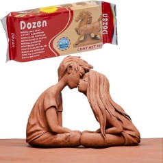 Пластилін скульптурний В500 теракотовий 500 г 