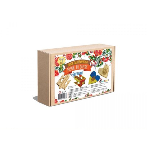 Набор детского творчества Роспись по дереву «Брелоки» РД-014