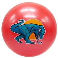 Мяч детский Динозавр MS 3772(Red) диаметр 9 дюймов