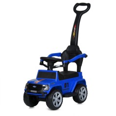 Дитяча каталка-толокар 2 в 1 M 5804EL-4 з батьківською ручкою