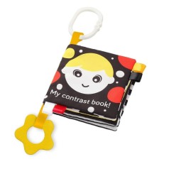 Розвиваюча м'яка книжечка "Моя книжечка" BabyOno 543 з гризунком