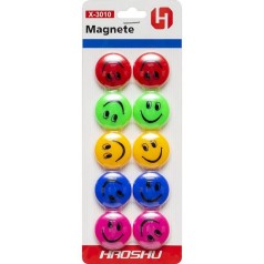 Магніт для дошки "Смайлик" X-3010 D 3 см                                     