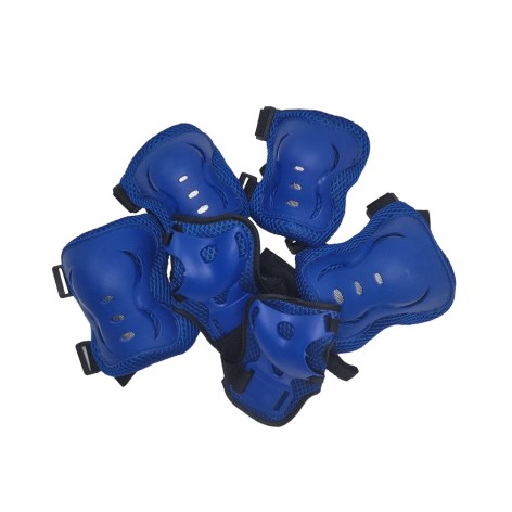 Детский набор защиты Bambi MS 0338 для колен, локтей, запястий Синий