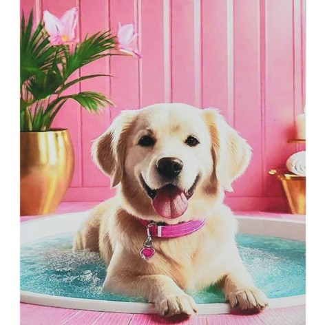 Алмазна мозаїка "Мить чистоти" HEG88149 30х40 см 