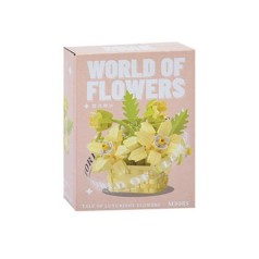 УЦІНКА! Дитячий конструктор "Квіти у горщику" Bambi M3077-3085-UC