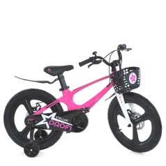 Велосипед детский MB 181020-2 розовый 18 дюймов
