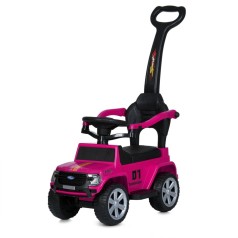 Дитяча каталка-толокар 2 в 1 M 5804EL-8 з батьківською ручкою