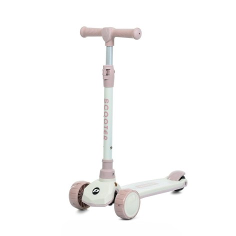 Самокат детский трехколесный JR3-124-P, колеса со светом