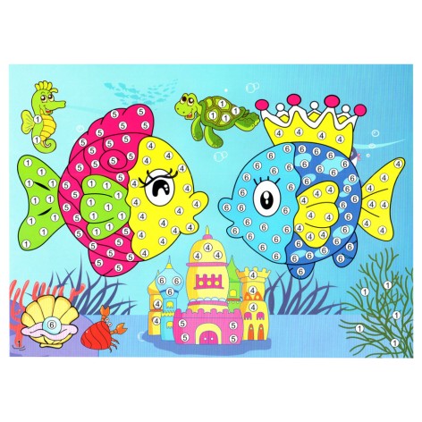 Детская мозаика по номерам 