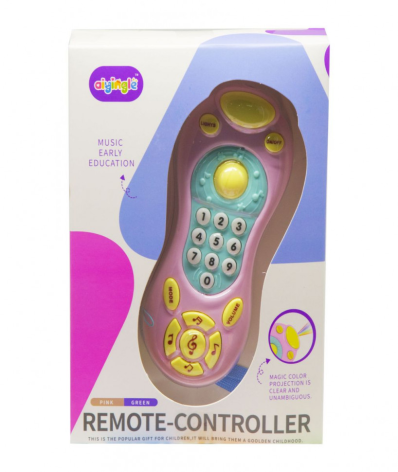 Музыкальная игрушка пульт 668-31 Розовый