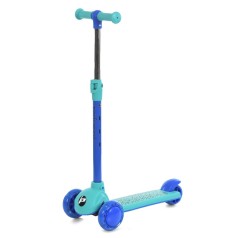 Самокат дитячий триколісний JR3-139-BL, колеса зі світлом