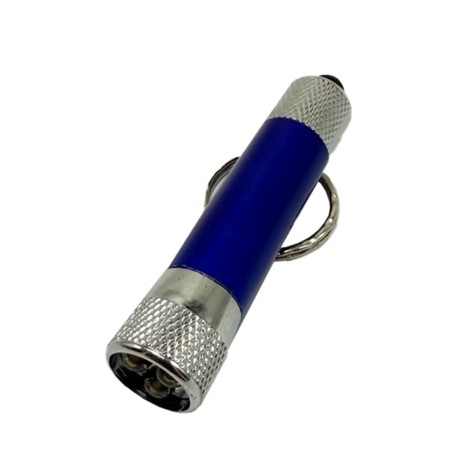 Дитячий ліхтарик-брелок 518-3 (Blue) розмір 6,5 см, синій