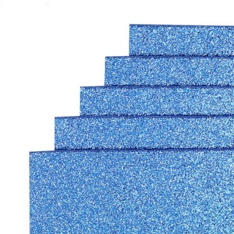 Фоаміран для творчості А4 17GLA4-024 синій 1,7х0,1 мм 