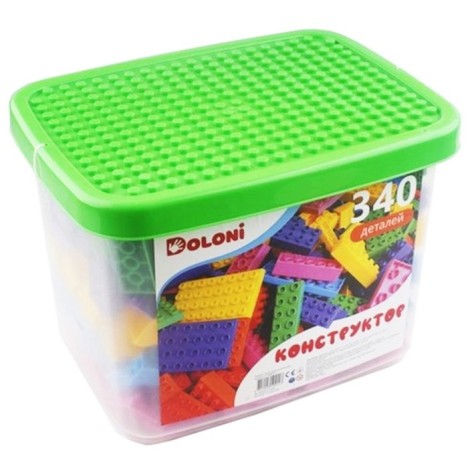 УЦІНКА! Дитячий Конструктор Doloni 013888/27-UC великий 340 деталей