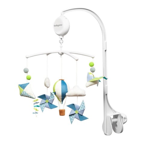 Музыкальная карусель электронная для кроватки 