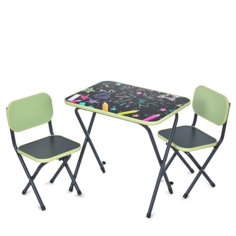 Детский Столик Creative Creative салатовий, складной, столешница 60 х 40 см