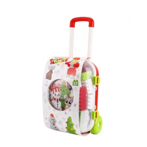 Дитячий конструктор "Новорічний" 8805TXK у валізі