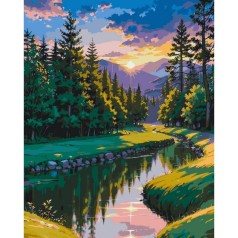 Картина за номерами "На світанку" 11038-AC 40x50 см 