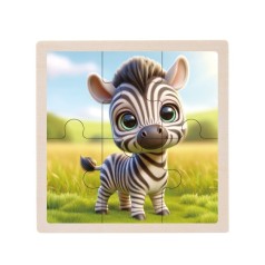 Детский деревянный пазл-вкладыш 