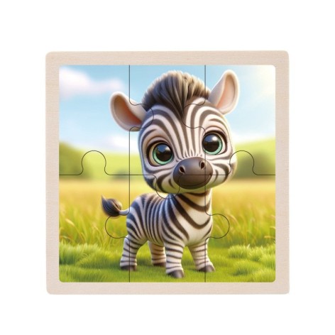 Детский деревянный пазл-вкладыш 