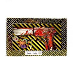 Зібрана модель Гумкостріл "DESERT EAGLE VERMILION" DE-VE