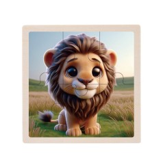 Детский деревянный пазл-вкладыш 