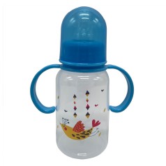 Бутылочка для кормления с ручками MGZ-0205(Blue) 150 мл
