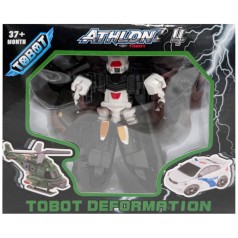 Машинка-трансформер "Tobot 2 в 1" 525-1(Black-1) пластик