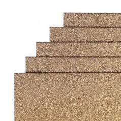 Фоаміран для творчості А4 17GLA4-020 золотистий 1,7х0,1 мм 