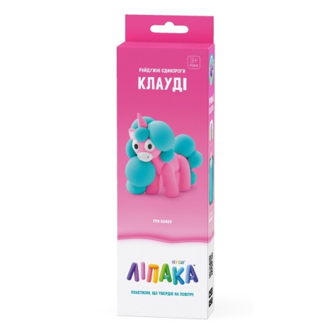 Набор самозатвердевающего пластилина Радужные единороги Крауди ЛИПАКА 30138-UA01