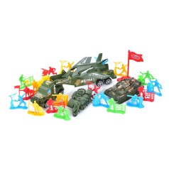 Игровой набор Солдатики Bambi 8899-49-50 с транспортом Вид 1