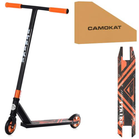 Самокат трюковый iTrike SR2-066-6-B3 двухколесный