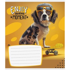 Зошит учнівський "Лови момент" 012-500240K-1 в клітинку, 12 аркушів