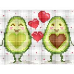 Алмазна мозаїка без підрамника для дітей 