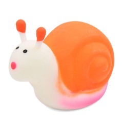 Дитяча іграшка-антистрес "Равлик" MS 4044(Orange) розмір 8,5 см, борошно