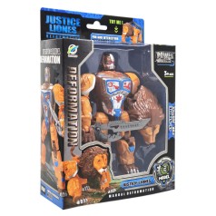 Дитячий робот-трансформер Justice Lioness 168-82(Orange) робот-лев