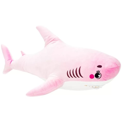 Игрушка плюшевая "Акула" FWPTSHARK22PK0080 розовая 80 см