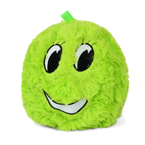Мягкая игрушка мяч-Смайл FG240408053A размер 25 см Светло-зеленый