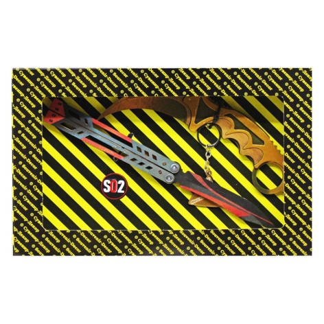 Набор сувенирных ножей деревянных SO-2 