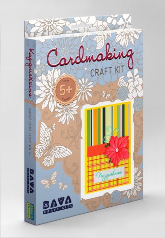 Дитячий набір для створення листівок. "Cardmaking" (ВТК-006) OTK-006 розмір 148,5х105 мм