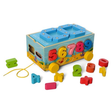 УЦІНКА! Дерев'яна іграшка Розвиваючий центр MD 2609-2-UC Цифри