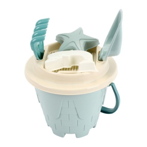 Дитяча іграшка "Набір для гри з піском" 1560TXK пасочки, лопатка, граблі